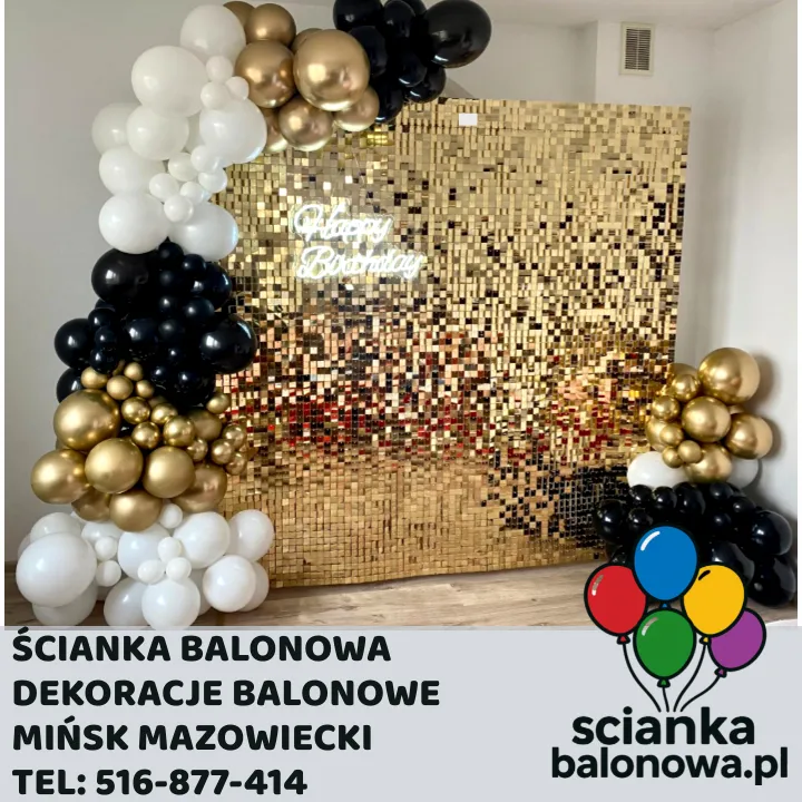 scianka-balonowa-dekoracje-balonowe-minsk-mazowiecki