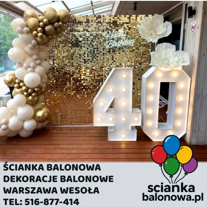 scianka-balonowa-dekoracje-balonowe-warszwa-wesola