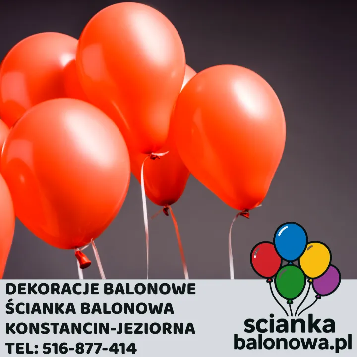 dekoracje balonowe konstancin-jeziorna