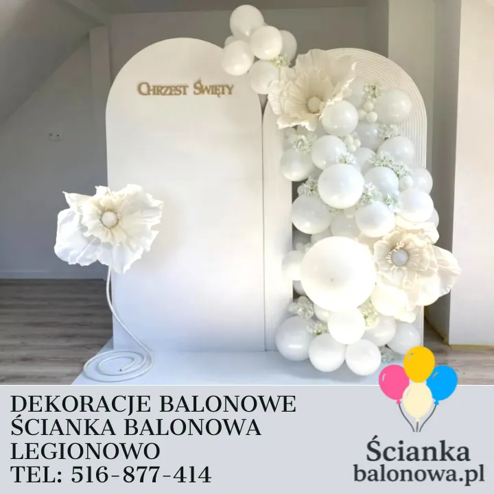 dekoracje balonowe legionowo
