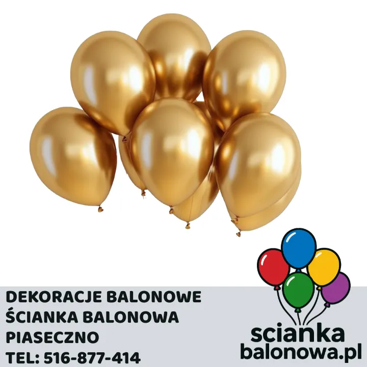 dekoracje balonowe piaseczno