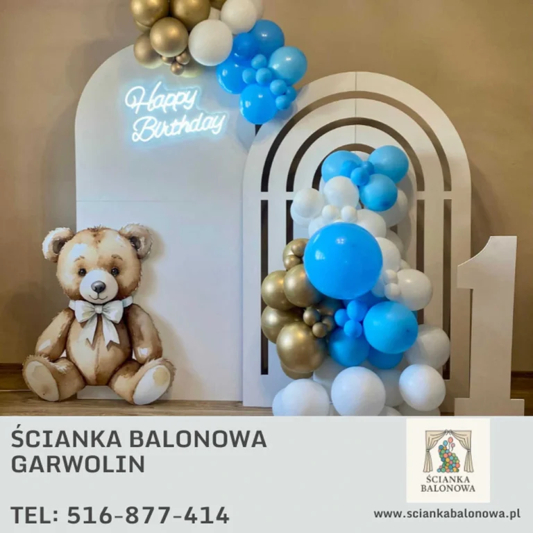ścianka balonowa garwolin