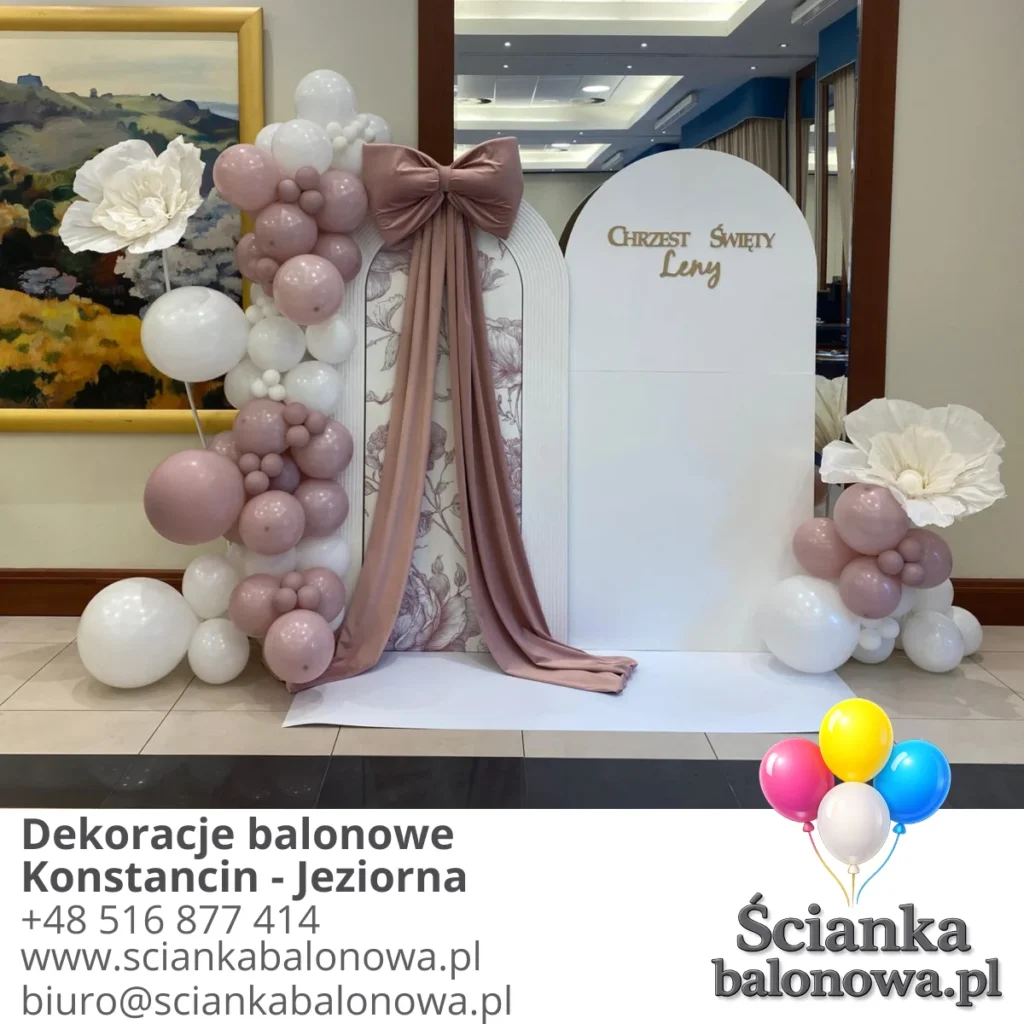 dekoracje balonowe konstancin-jeziorna