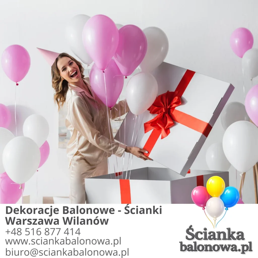 dekoracje balonowe warszawa wilanów