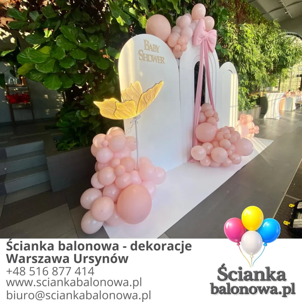 ścianka balonowa warszawa ursynów