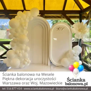 ścianka balonowa na warszawa