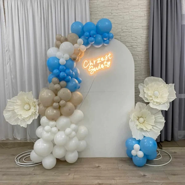 ścianka balonowa na chrzest święty warszawa